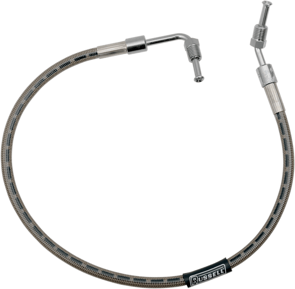 Russell R08814S Braided Rear Brake Line Kit - Stainless - sxspowersports
