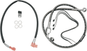 Russell R08834DS Braided Rear Brake Line Kit - Stainless - sxspowersports