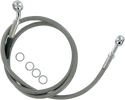 Russell R08904S Extended Length Braided Front Brake Line Kit - 49in. - sxspowersports