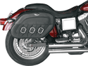 Saddlemen 3501-0224 Rigid-Mount Quick-Detach Slant Saddlebag - Drifter - sxspowersports