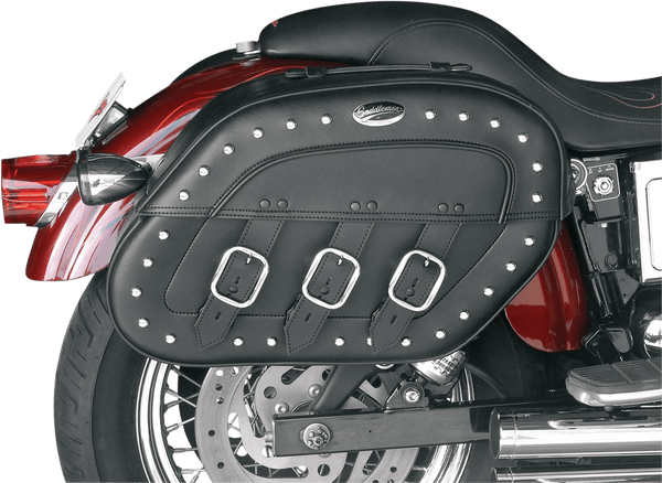 Saddlemen 3501-0230 Rigid-Mount Quick-Detach Slant Saddlebag - Drifter - sxspowersports