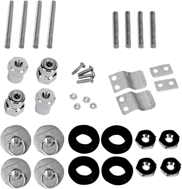 Saddlemen 3501-0341 S4 Saddlebag Docking Post and Fastener Kit - sxspowersports