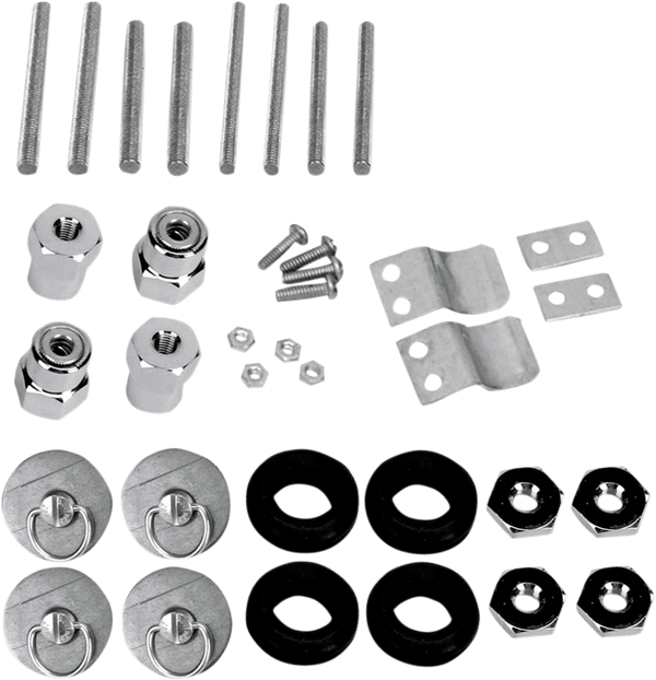 Saddlemen 3501-0341 S4 Saddlebag Docking Post and Fastener Kit - sxspowersports