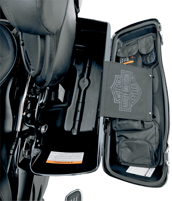 Saddlemen 3501-0713 Saddlebag Lid Organizer Set for FLHT-Style Hard Saddlebag - sxspowersports