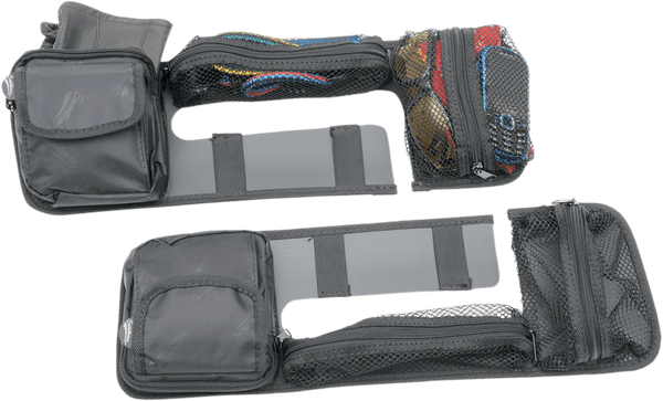 Saddlemen 3501-0713 Saddlebag Lid Organizer Set for FLHT-Style Hard Saddlebag - sxspowersports