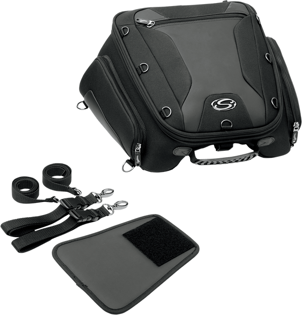 Saddlemen 3516-0109 TS1620S Wide Sport Tunnel Bag - 12in. - sxspowersports