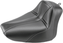 Saddlemen 800-01-0042 Dominator Solo Seat with Backrest Option - Smooth SaddleHyde - sxspowersports