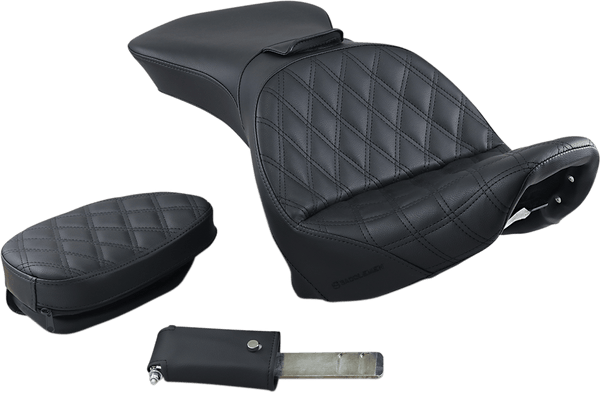Saddlemen 800-23-030LS Explorer LS Touring Seat with Backrest - sxspowersports