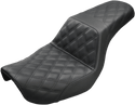 Saddlemen 804-04-175 Step-Up Full Lattice Stitch Seat - Black - sxspowersports