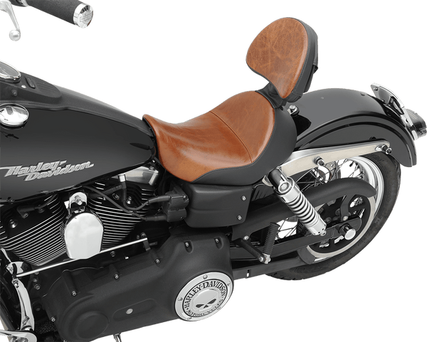 Saddlemen 806-04-0041B Lariat Solo Seat with Gel - sxspowersports