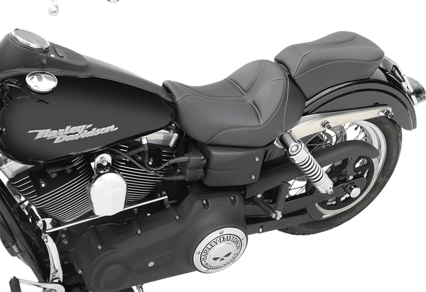 Saddlemen 806-04-0042 Dominator Solo Seat with Backrest Option - Smooth SaddleHyde - sxspowersports