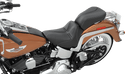 Saddlemen 806-12-0042 Dominator Solo Seat with Backrest Option - Smooth SaddleHyde - sxspowersports