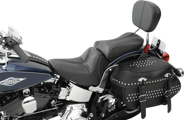 Saddlemen 806-15-0042 Dominator Solo Seat with Backrest Option - Smooth SaddleHyde - sxspowersports