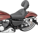Saddlemen 807-03-0162 Dominator Solo Seat Pillion Pad - Smooth SaddleHyde - sxspowersports