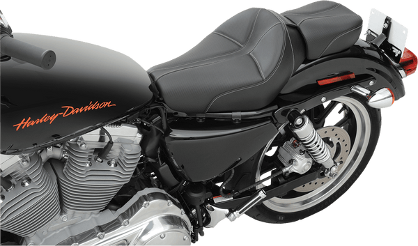 Saddlemen 807-03-0162 Dominator Solo Seat Pillion Pad - Smooth SaddleHyde - sxspowersports