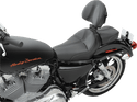 Saddlemen 807-03-0162 Dominator Solo Seat Pillion Pad - Smooth SaddleHyde - sxspowersports
