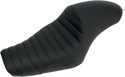 Saddlemen 807-03-0934 Americano Cafe Seat - Classic - Pleated - Black - sxspowersports