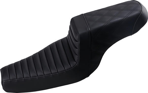 Saddlemen 807-03-176 Step-Up Seats - Black - 4.5 Gallon Tank - sxspowersports
