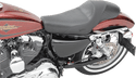Saddlemen 807-11-0923 Americano Cafe Seat - Modern - Smooth - Black - sxspowersports