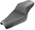 Saddlemen 807-11-173 Step-Up Rear Lattice Stitch Seat - Black - sxspowersports