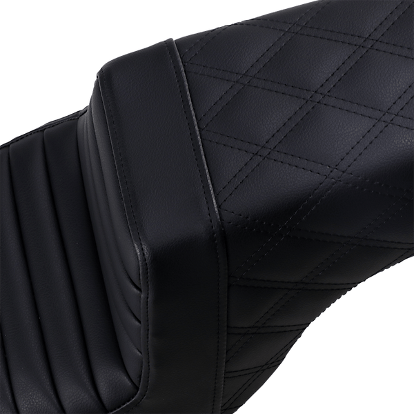 Saddlemen 807-11-176 Step-Up Seats - Black - 3.3 Gallon Tank - sxspowersports