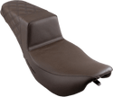 Saddlemen 808-07B-173BR Step Up Rear LS Seat - Brown - sxspowersports