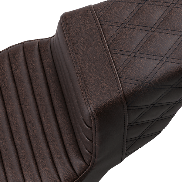 Saddlemen 808-07B-176BR Step-Up Seats - Brown - sxspowersports