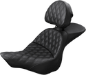 Saddlemen 813-27-030LS Explorer LS Touring Seat with Backrest - sxspowersports