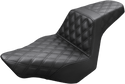 Saddlemen 813-27-175 LS Step-Up Seat - Black Full Diamond - sxspowersports