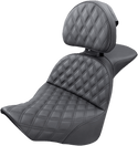 Saddlemen 818-27-030LS Explorer LS Touring Seat with Backrest - sxspowersports