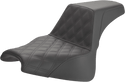 Saddlemen 818-28-172 LS Step-Up Seat - Black Diamond - sxspowersports