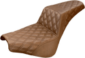 Saddlemen 818-29-172BR LS Step-Up Seat - Brown Diamond - sxspowersports
