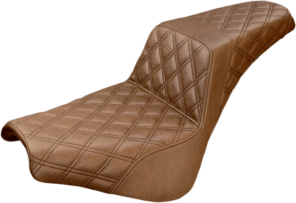 Saddlemen 818-29-172BR LS Step-Up Seat - Brown Diamond - sxspowersports