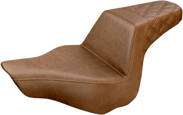 Saddlemen 818-29-173 LS Step-Up Seat - Black Smooth - sxspowersports