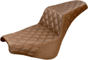 Saddlemen 818-29-173 LS Step-Up Seat - Black Smooth - sxspowersports