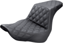 Saddlemen 818-29-175 LS Step-Up Seat - Black Full Diamond - sxspowersports