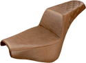Saddlemen 818-30-173BR LS Step-Up Seat - Brown Smooth - sxspowersports
