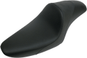 Saddlemen 8585CJ Americano Cafe Seat - Modern - Smooth - Black - sxspowersports