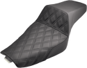 Saddlemen 879-03-173BR Step-Up Rear Lattice Stitch Seat - Brown - sxspowersports