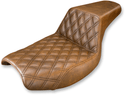 Saddlemen 882-09-175BR Step Up Full LS Seat - Brown - sxspowersports