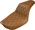 Saddlemen 896-04-172BR Step Up LS Seat - Brown - sxspowersports