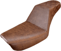 Saddlemen 896-04-173BR Step Up Rear LS Seat - Brown - sxspowersports
