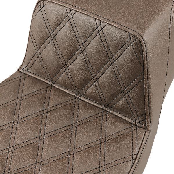 Saddlemen 897-06-172BR Step Up Front LS Seat - Brown - sxspowersports