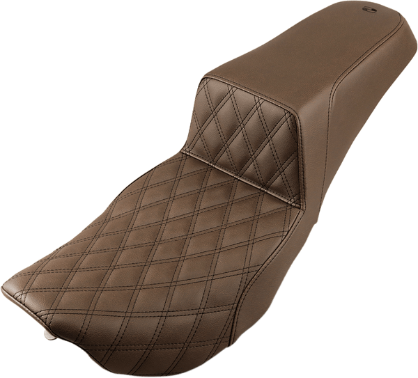 Saddlemen 897-06-172BR Step Up Front LS Seat - Brown - sxspowersports