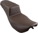 Saddlemen 897-06-172BR Step Up Front LS Seat - Brown - sxspowersports