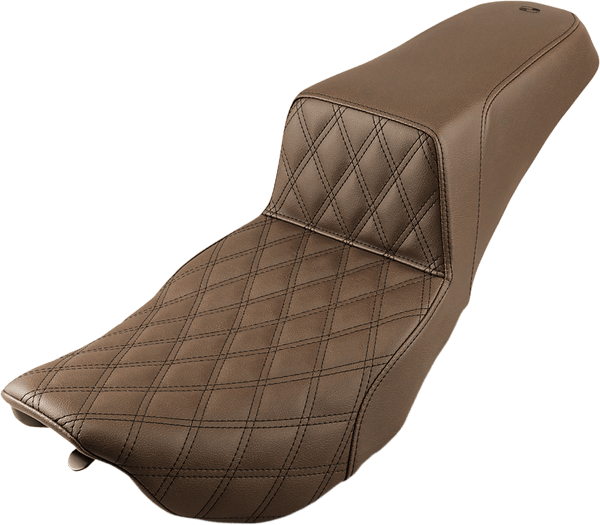 Saddlemen 897-06-172BR Step Up Front LS Seat - Brown - sxspowersports