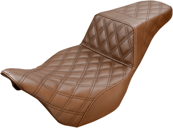 Saddlemen 897-06-172BR Step Up Front LS Seat - Brown - sxspowersports