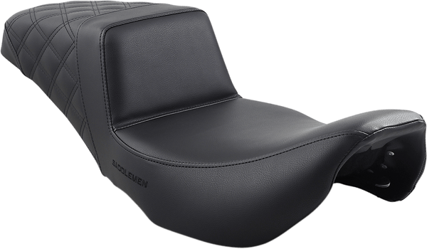 Saddlemen 897-06-173 Step Up Rear LS Seat - Black - sxspowersports
