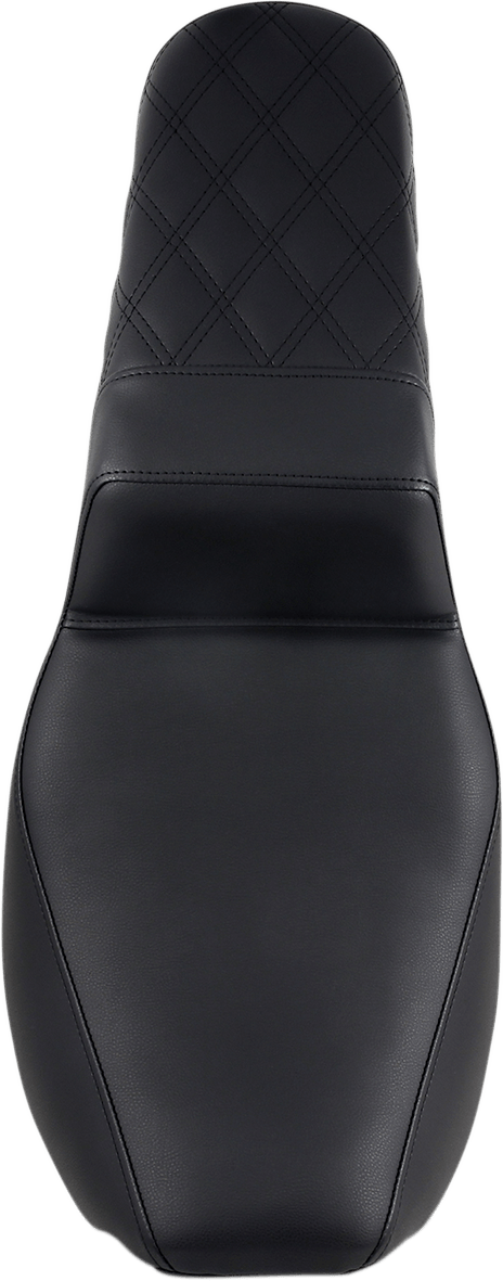 Saddlemen 897-06-173 Step Up Rear LS Seat - Black - sxspowersports