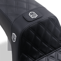 Saddlemen SC80604DBKRT Pro Series SDC Performance Gripper Seat with Driver Backrest - sxspowersports